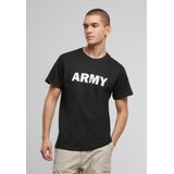 Brandit - T-shirt Army - Zwart - Katoen - Heren - Basics