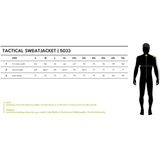 Brandit Tactical Sweat Jacket Heren Vest met capuchon - zwart - S