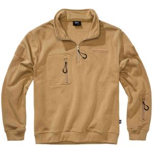 Brandit - Tactical Sweatshirt - Met Halve Rits