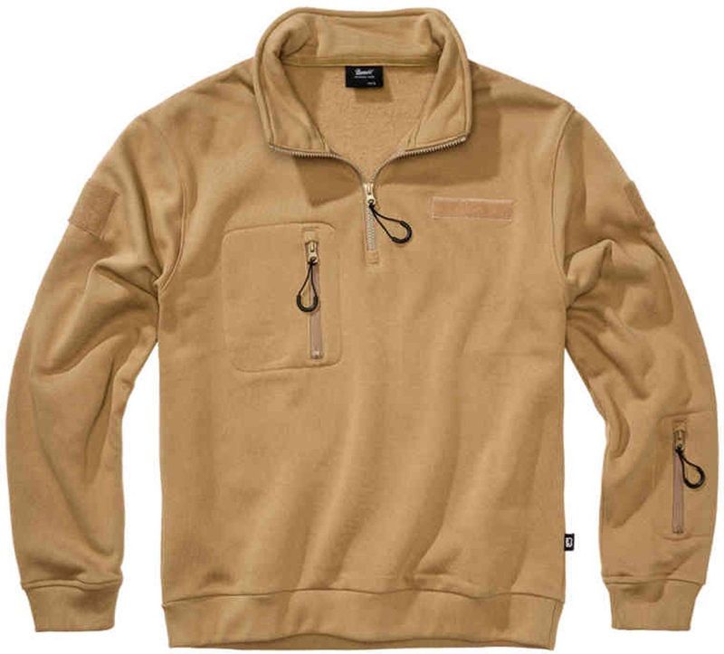 Brandit - Tactical Sweatshirt - Met Halve Rits