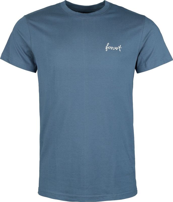 Forvert - Salinas - T-shirt - Blauw - 100% Katoen
