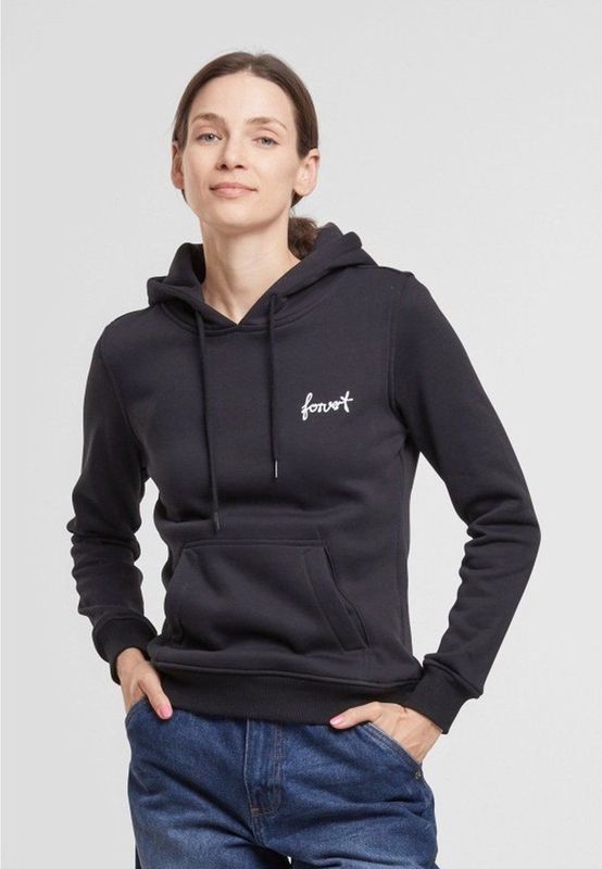 Forvert Heavy Hoodie Napa, vele kleuren, maten XS tot 3XL, zwart, XS