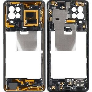 Samsung Hoofdframe voor A426B Samsung Galaxy A42 5G - prismapunt zwart, Andere smartphone accessoires, Zwart