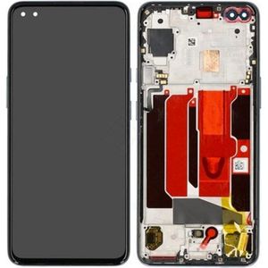 OnePlus LCD + Touch + Frame voor AC2003, AC2001 OnePlus North - grijs onyx, Andere smartphone accessoires, Grijs