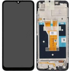 realme LCD + Touch + Frame voor RMX3231 realme C11 (2021) - koel grijs, Andere smartphone accessoires