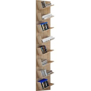 VCM Houten Muurplank Hangende Boekenkast Muurplank Decobord Lansi Maxi Houten Muurplank Hangende Boekenkast Muurplank Decobord Lansi Maxi