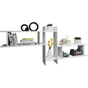 VCM Houten wandplank Hangende plank Boekenplank Wandplank Decoplaat Sirola Maxi Houten wandplank Hangende plank Boekenplank Wandplank Decoplaat Sirola Maxi