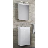VCM my bath Badmöbel-Set Slito 914136 weiß 41,0 x 22,0 x 130,0 cm