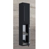 Hochschrank große Tür VCB 6 Schwarz
