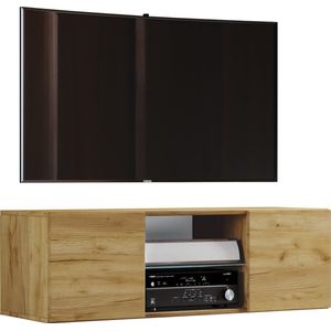 VCM Houten TV Wandkast Hangend Lowboard TV Kabinet Hangend Wandkast Tafel Jusa Houten TV Wandkast Hangend Lowboard TV Kabinet Hangend Wandkast Tafel Jusa