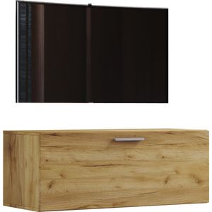 VCM Houten TV Wandkast Hangend Lowboard TV Kabinet Hangend Wandkast Tafel Fernso Houten TV Wandkast Hangend Lowboard TV Kabinet Hangend Wandkast Tafel Fernso