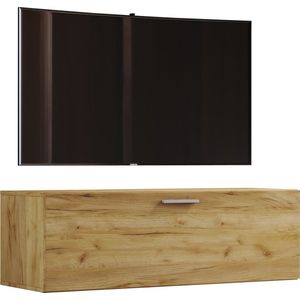 VCM Houten TV Wandkast Hangend Lowboard TV Kabinet Hangend Wandkast Tafel Fernso Houten TV Wandkast Hangend Lowboard TV Kabinet Hangend Wandkast Tafel Fernso