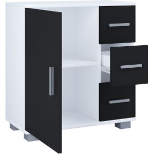 ZaloXL - Hoge Kast - Wit - Hout
