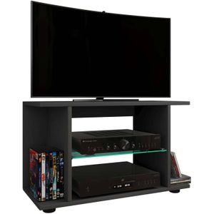 ExpaloL TV-meubel 2 planken antraciet.