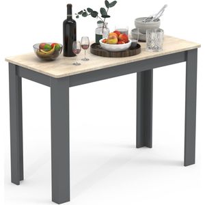 VCM Houten Eettafel Keukentafel Esal 110 x 50 cm Houten Eettafel Keukentafel Esal 110 x 50 cm