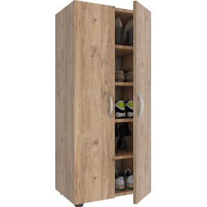 VCM XL Houten Groot Schoenenkast Schoenenkast Schoenrek Laarzen Groot Ulas 5 Compartimenten XL Houten Groot Schoenenkast Schoenenkast Schoenrek Laarzen Groot Ulas 5 Compartimenten