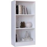Standregal  ¦ weiß ¦ Maße (cm): B: 56 H: 114 Regale > Bücherregale - Sconto