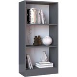 Standregal  ¦ grau ¦ Maße (cm): B: 56 H: 114 Regale > Bücherregale - Sconto