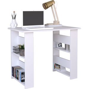 VCM Houten bureau Computerbureau Werkbureau Bureautafel Efilo Houten bureau Computerbureau Werkbureau Bureautafel Efilo