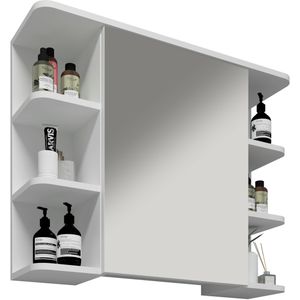 VCM Badkamerspiegel Wandspiegel Hangspiegel Spiegelkast Badkamerplank Nilosi Badkamerspiegel Wandspiegel Hangspiegel Spiegelkast Badkamerplank Nilosi