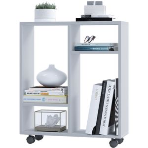 Beistelltisch  ¦ weiß ¦ Maße (cm): B: 60 H: 65 Regale > Raumteiler - Sconto