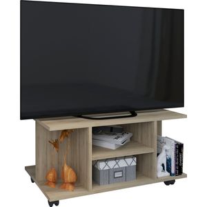 Findalo TV-meubel 2 planken beuken decor.