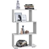 Standregal  ¦ weiß ¦ Maße (cm): B: 60 H: 97,4 Regale > Bücherregale - Sconto