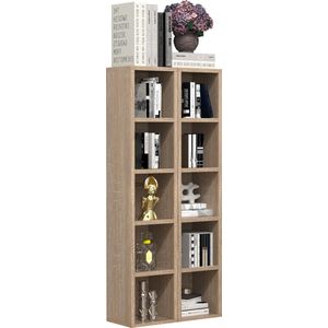 VCM Houten CD DVD Staande Opbergplank Boekenplank Decoratieve Plank Megosa S Houten CD DVD Staande Opbergplank Boekenplank Decoratieve Plank Megosa S