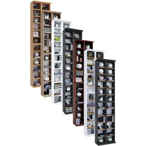 VCM Houten CD DVD standaard Legbord Opbergrek Almera Houten CD DVD standaard Legbord Opbergrek Almera