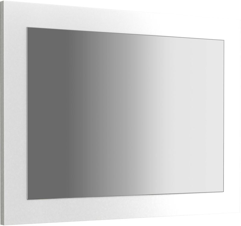 VCM Badspiegel  Hängespiegel  modernes Design  Maße ca. H. 45 x B. 60 x T. 2 cm  Wandspiegel – Malira