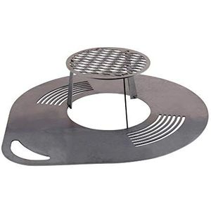 RM Design Grillplaat, braadplaat, vuurplaat, barbecue-accessoires, haard, 60 cm diameter
