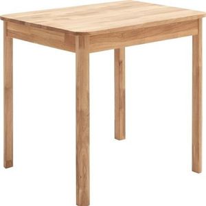 Robas Lund Eetkamertafel massief hout eiken, BxHxD 60x76x80 cm. FSC-gecertificeerd