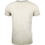 TOP GUN - Ease - T-shirt - Beige - Olijfgroen