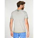 TOP GUN - Ease - T-shirt - Beige - Olijfgroen
