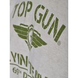 TOP GUN - Ease - T-shirt - Beige - Olijfgroen
