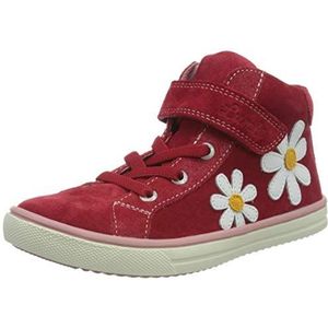 Lurchi Sibbi hoge sneakers voor meisjes, Rood Rood 33, 27 EU