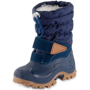 Lurchi Finn Enkellaarzen voor jongens, blauw navy 49, 27 EU