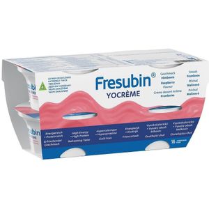Fresubin YOcrème framboos Pudding 4x125g