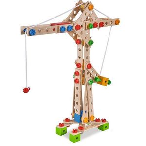 Eichhorn - Houten Constructie Kit - Kraan - Vanaf 6 Jaar