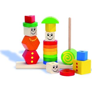 Eichhorn - Figuren-Steckpuzzle - Kleurrijk Houten Speelgoed - FSC Gecertificeerd