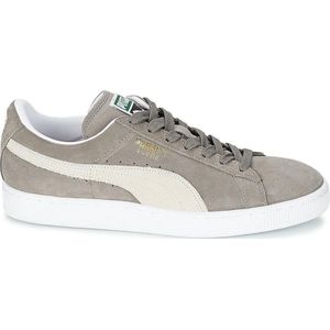 Puma - Heren Sneakers Suede Classic+ - Grijs - Maat 37 1/2