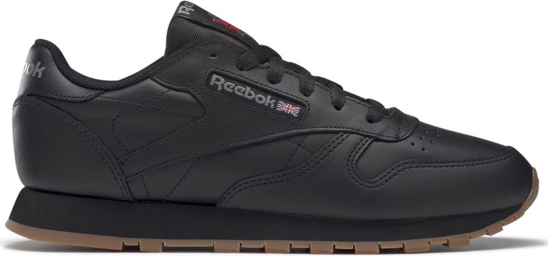 Reebok - Classics Leather - Sportschoenen - Zwart - Leer