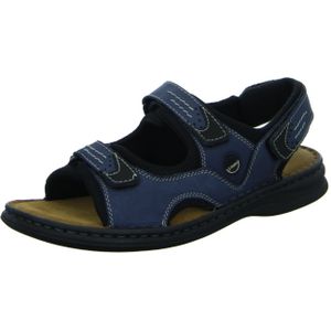 Josef Seibel -Heren - blauw donker - sandalen - maat 49