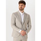 Zuitable - DiNick - Colbert - Beige - Mix en Match - Slim Fit - 67% Polyester