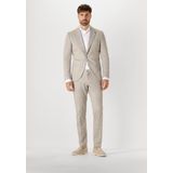 Zuitable - DiNick - Colbert - Beige - Mix en Match - Slim Fit - 67% Polyester