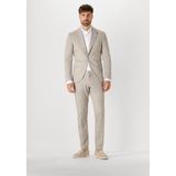 Zuitable - Pantalon - Beige - Slim-fit - Heren