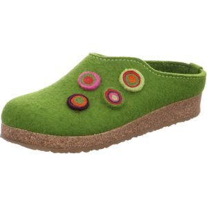 Haflinger - Pantoffels - Groen