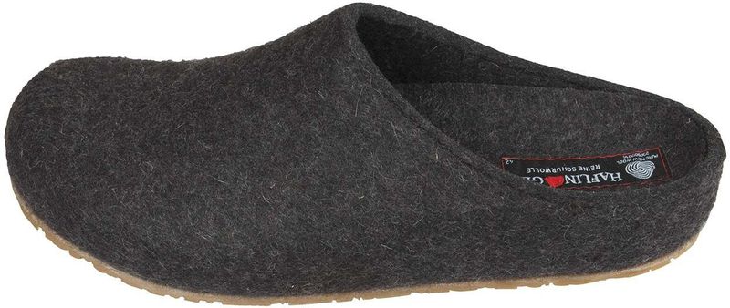 Haflinger - Grizzly Michl - Slippers - Wolvilt - Antislip Rubberen TPR-zool