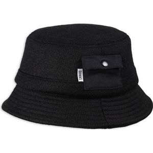 Djinn's Bucket Hat R/L Knit-Black