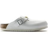 BIRKENSTOCK Boston damesschoen Boston antistatisch / natuurlijk leer ZWART Gr. 42 - smal voetbed, blauw, 42 EU